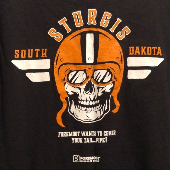 Sturgis South Dakota “Riding Naked” T-shirt - Picture 1 of 7